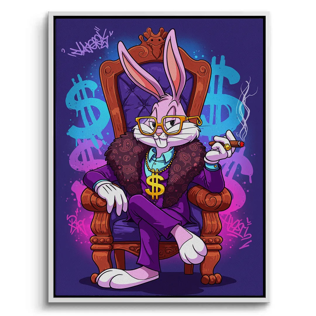 2Boss Bunny - Canvas