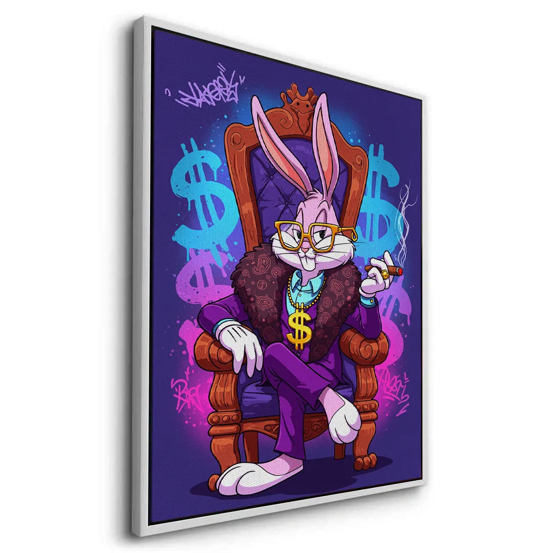 2Boss Bunny - Canvas