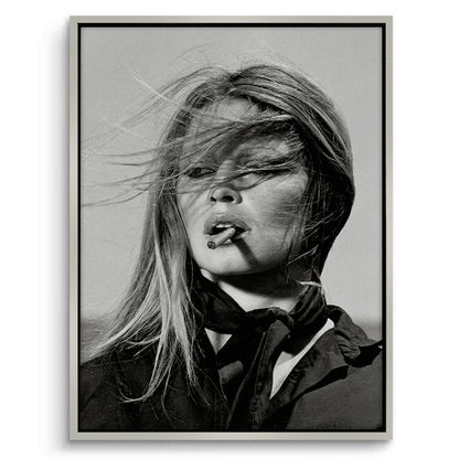 Brigitte Bardot Cigar - Canvas