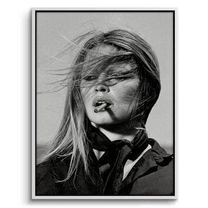 Brigitte Bardot Cigar - Canvas