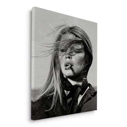 Brigitte Bardot Cigar - Canvas