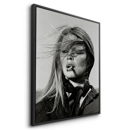 Brigitte Bardot Cigar - Canvas