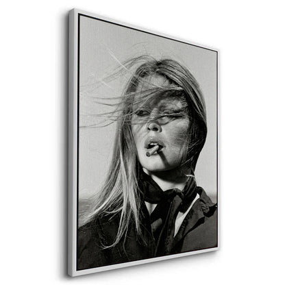 Brigitte Bardot Cigar - Canvas