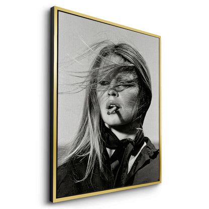 Brigitte Bardot Cigar - Canvas