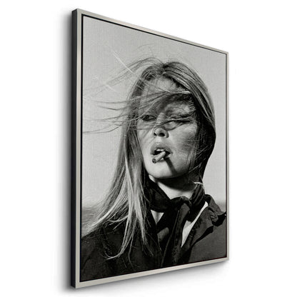 Brigitte Bardot Cigar - Canvas