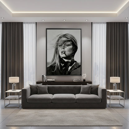 Brigitte Bardot Cigar - Canvas