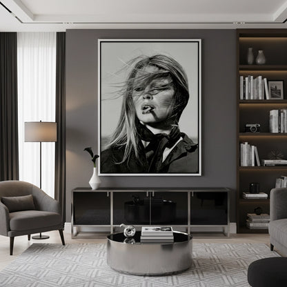 Brigitte Bardot Cigar - Canvas