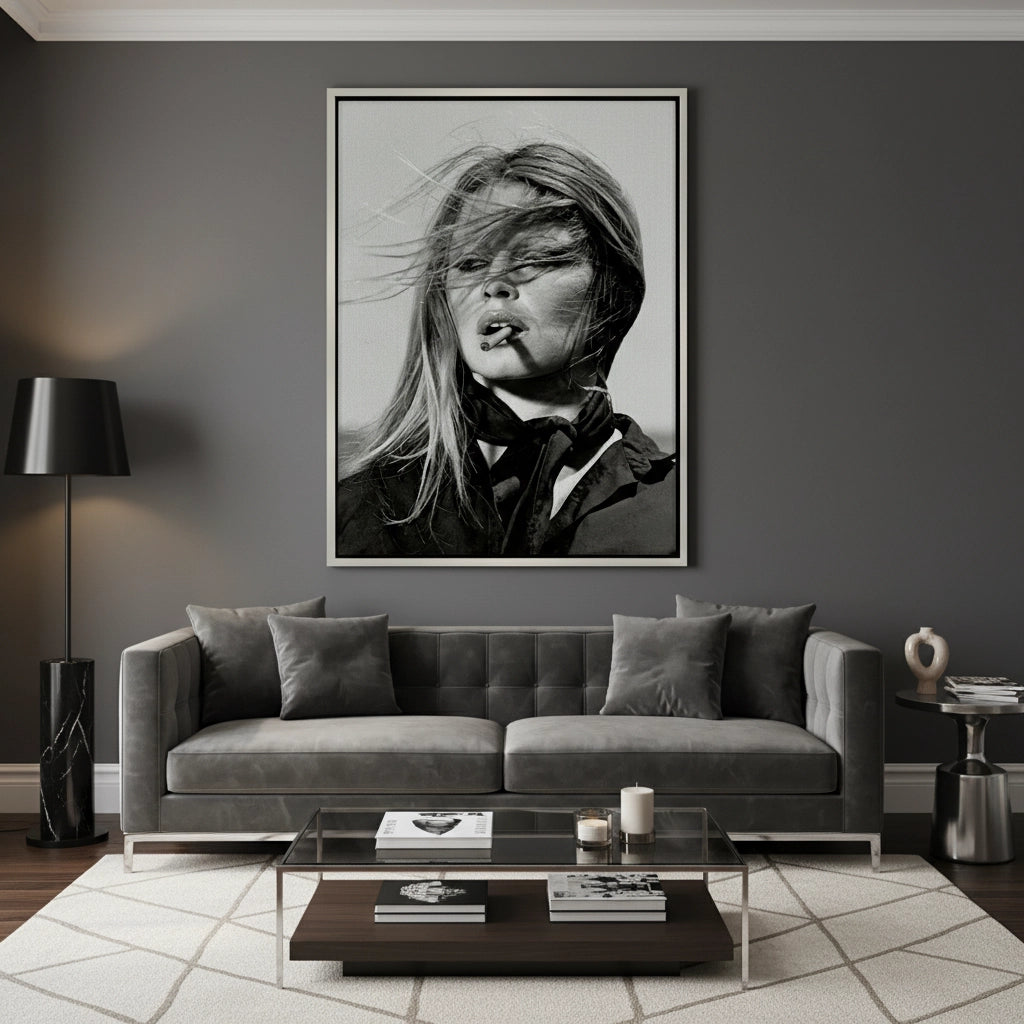 2Brigitte Bardot Cigar - Canvas