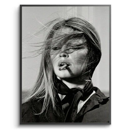 Brigitte Bardot Cigar - Fine Art