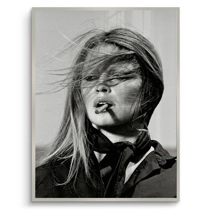 Brigitte Bardot Cigar - Fine Art