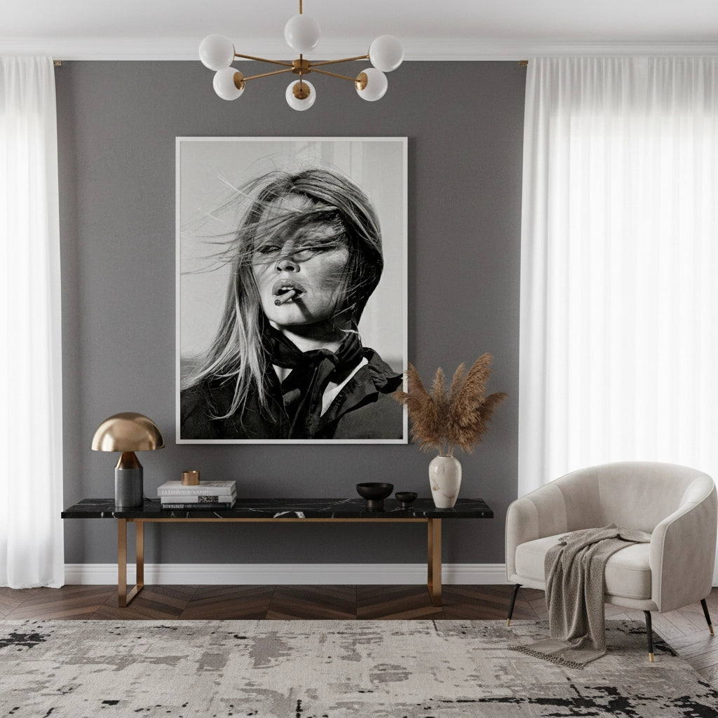 Brigitte Bardot Cigar - Fine Art