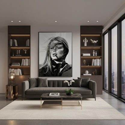 Brigitte Bardot Cigar - Fine Art
