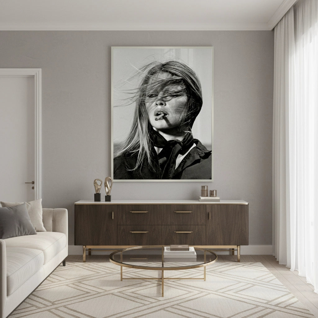 Brigitte Bardot Cigar - Fine Art