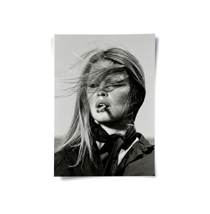 Brigitte Bardot Cigar - Poster