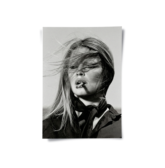 Brigitte Bardot Cigar - Poster