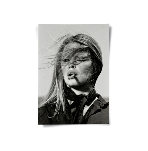 Brigitte Bardot Cigar - Poster