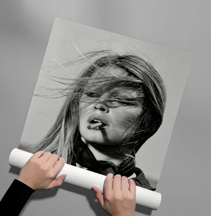 Brigitte Bardot Cigar - Poster