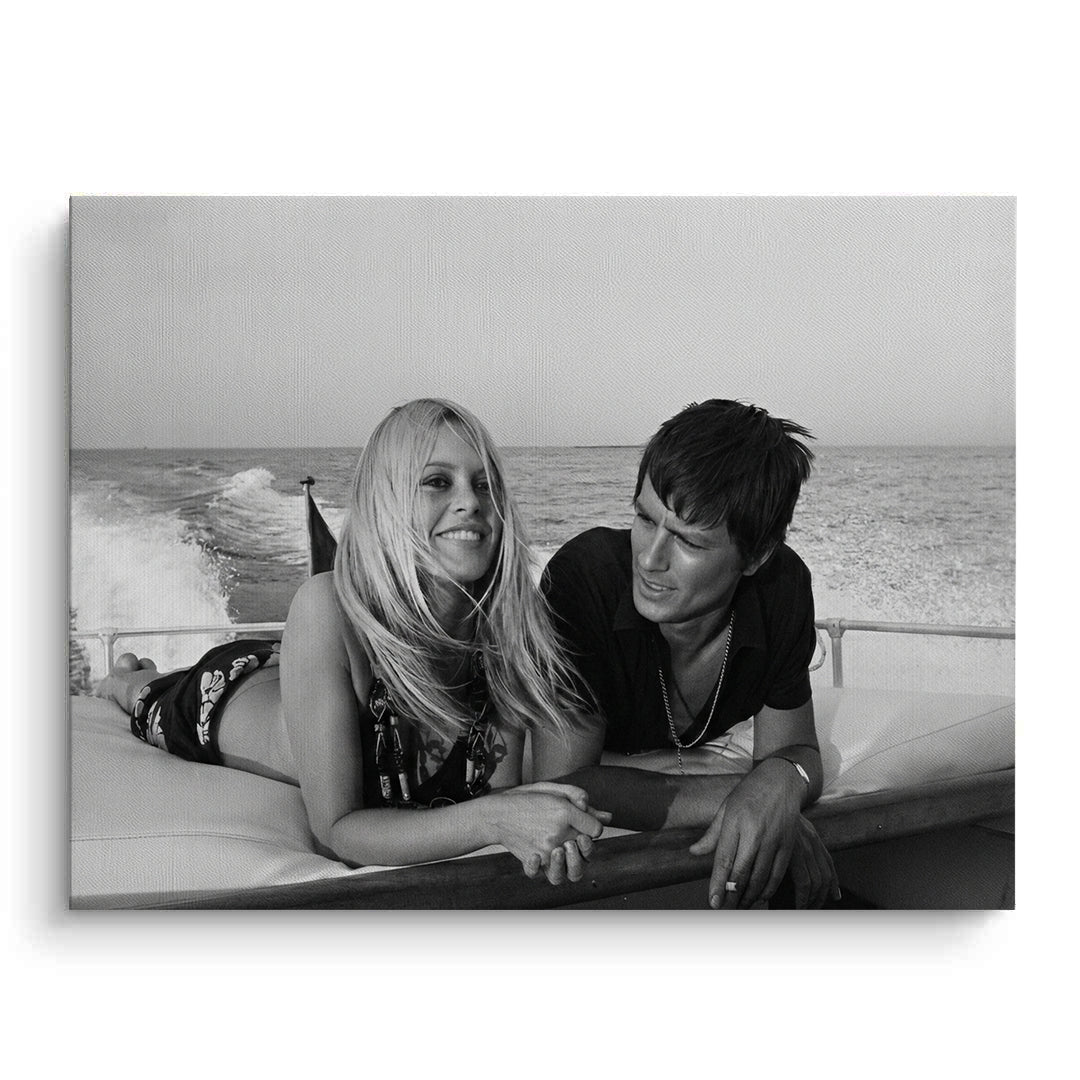 2Brigitte Bardot Saint-Tropez Boat Ride - Canvas