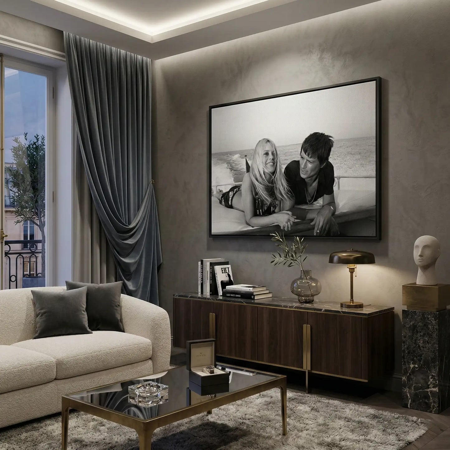 2Brigitte Bardot Saint-Tropez Boat Ride - Canvas