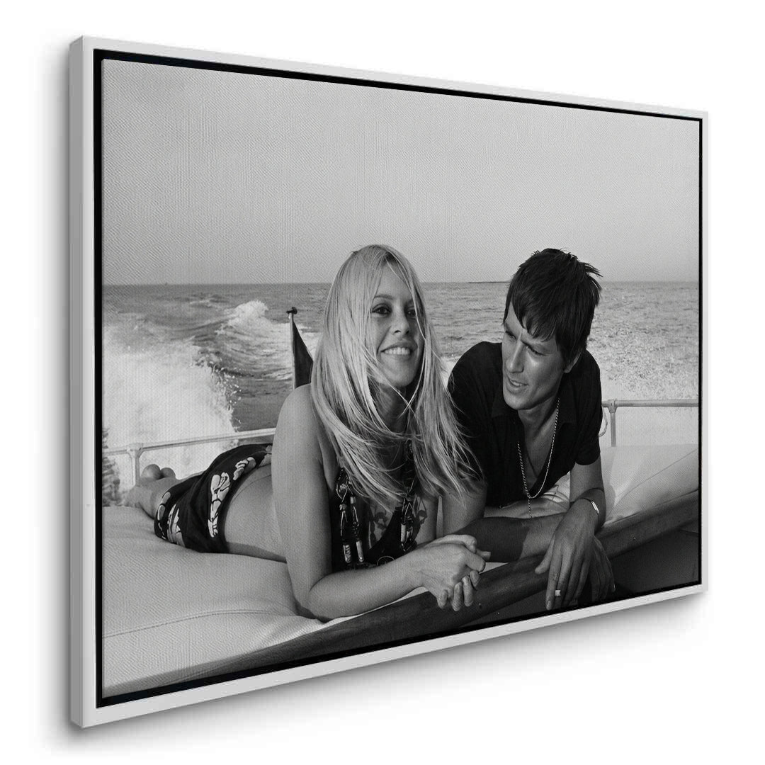 2Brigitte Bardot Saint-Tropez Boat Ride - Canvas