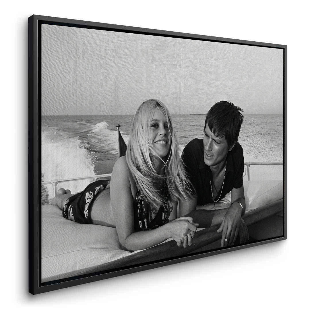 2Brigitte Bardot Saint-Tropez Boat Ride - Canvas
