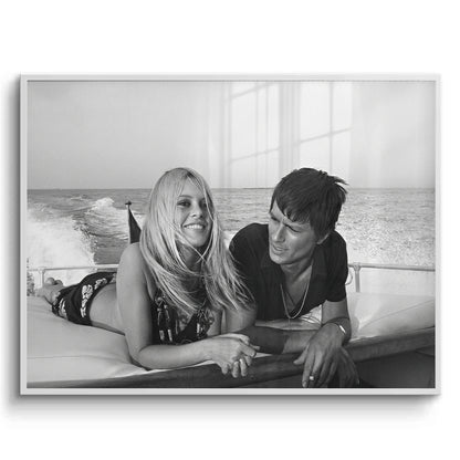 Brigitte Bardot Saint-Tropez Boat Ride - Fine Art