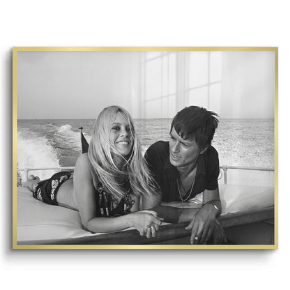 Brigitte Bardot Saint-Tropez Boat Ride - Fine Art