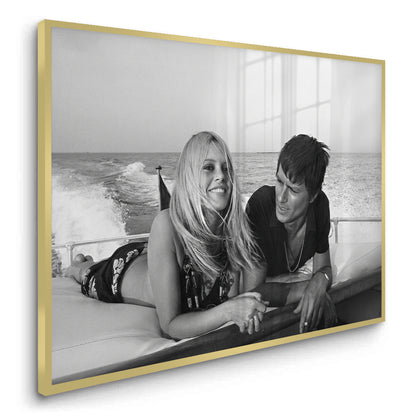 Brigitte Bardot Saint-Tropez Boat Ride - Fine Art