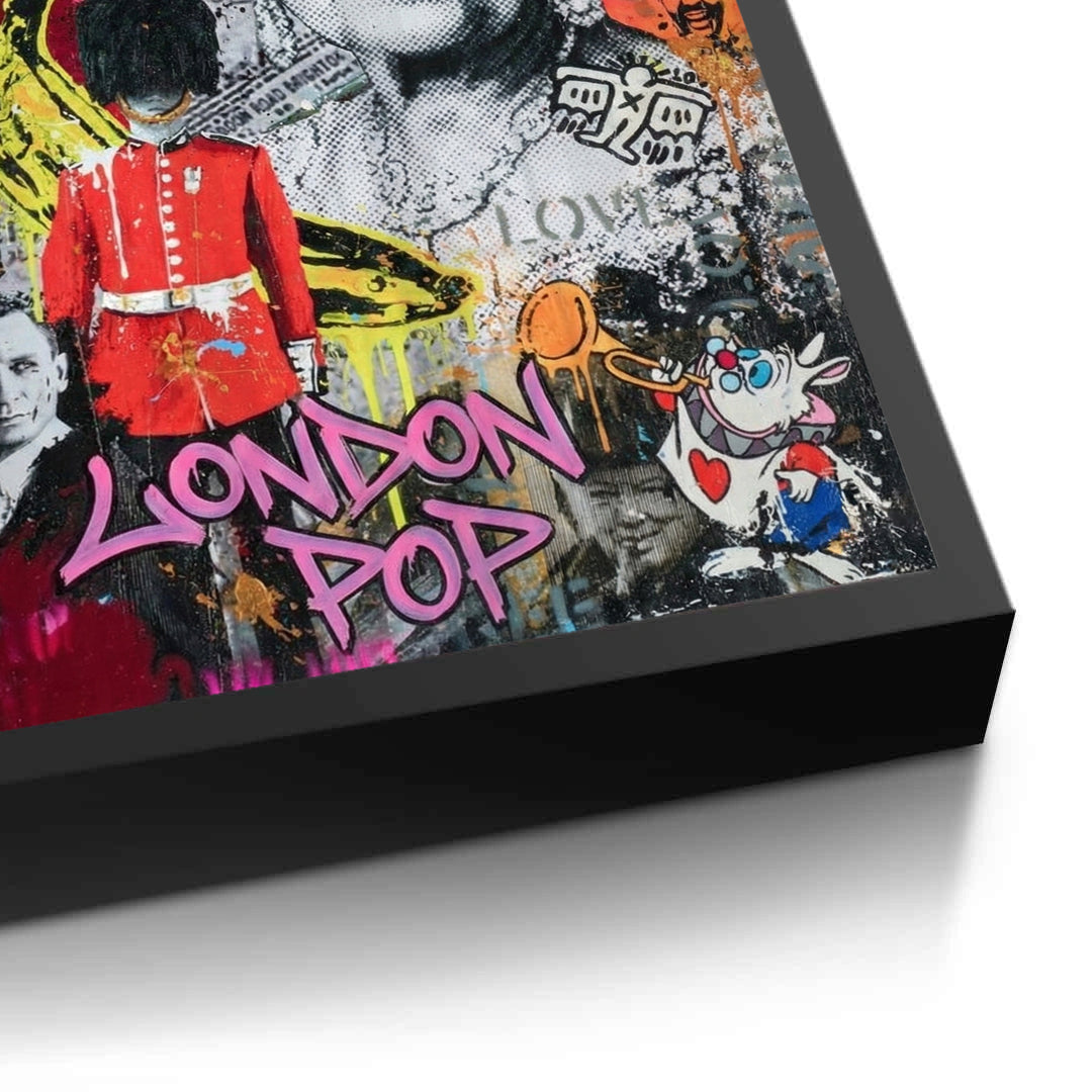 2British Icons Graffiti - Fine Art