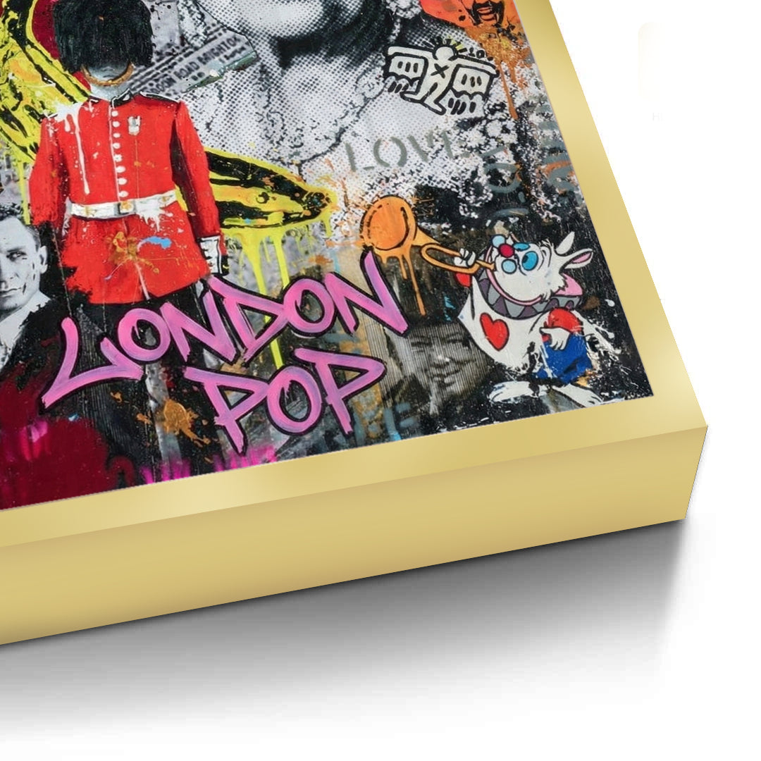 2British Icons Graffiti - Fine Art
