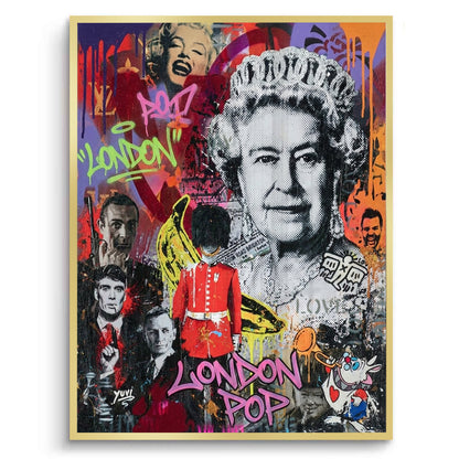 British Icons Graffiti - Fine Art