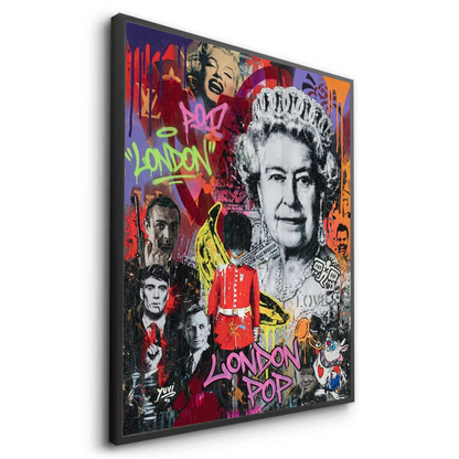 British Icons Graffiti - Fine Art