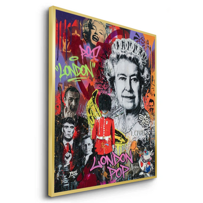 British Icons Graffiti - Fine Art