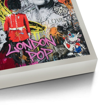 British Icons Graffiti - Fine Art