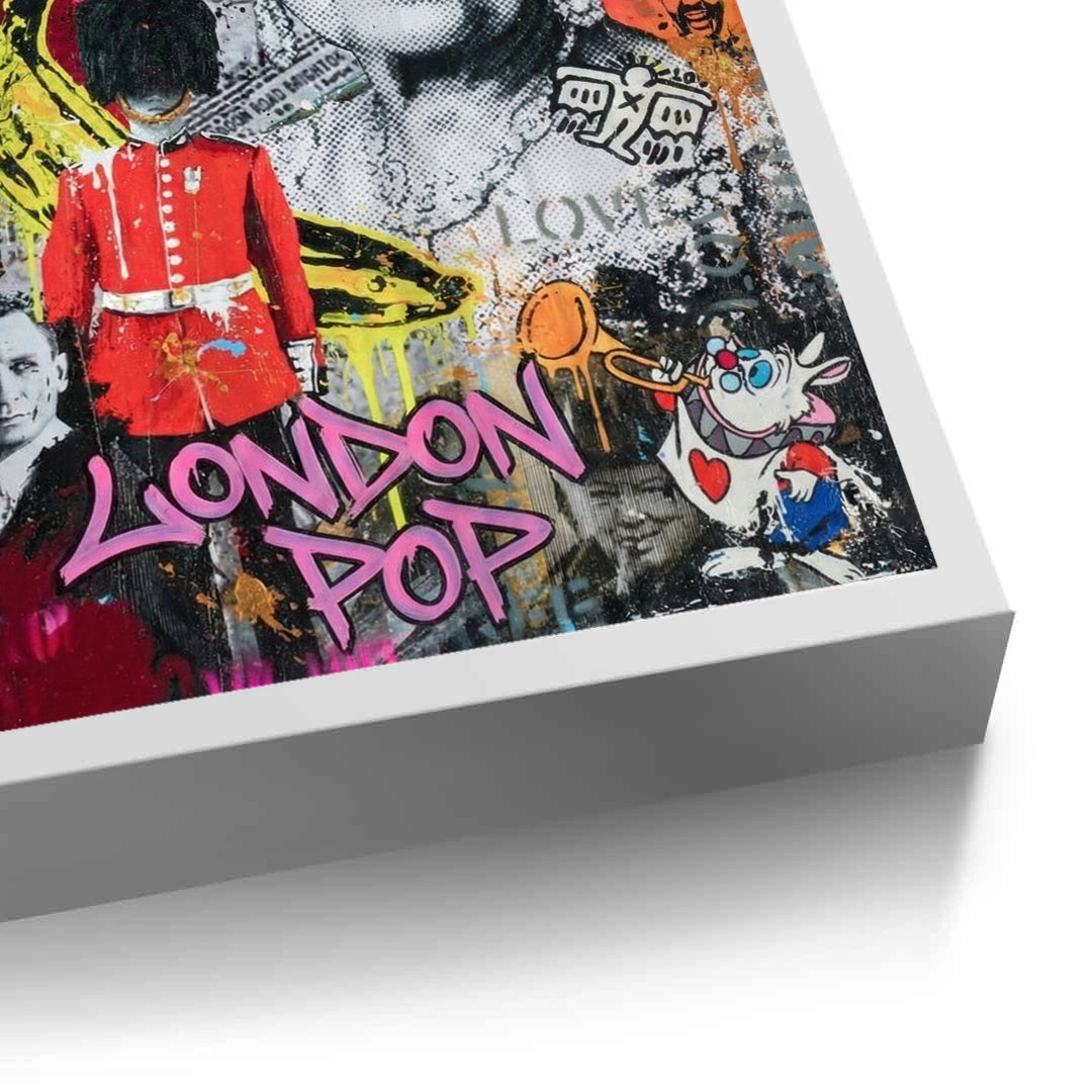 2British Icons Graffiti - Fine Art