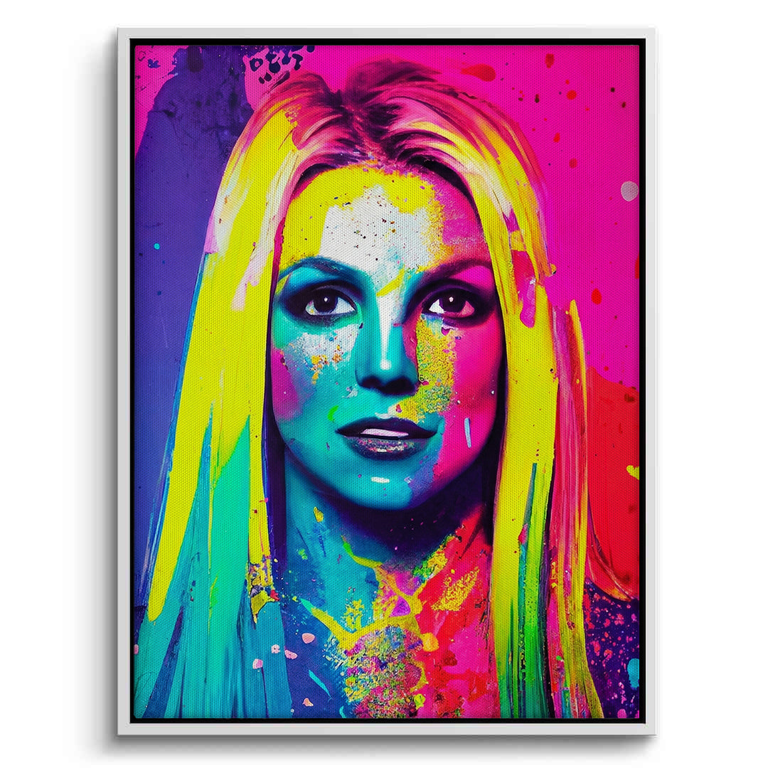 2Britney Spears Pop - Canvas