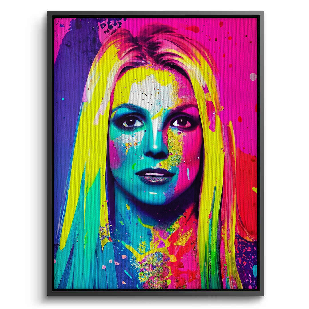2Britney Spears Pop - Canvas
