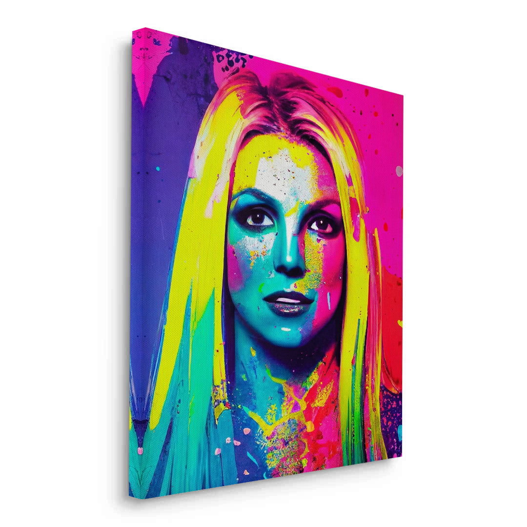 2Britney Spears Pop - Canvas