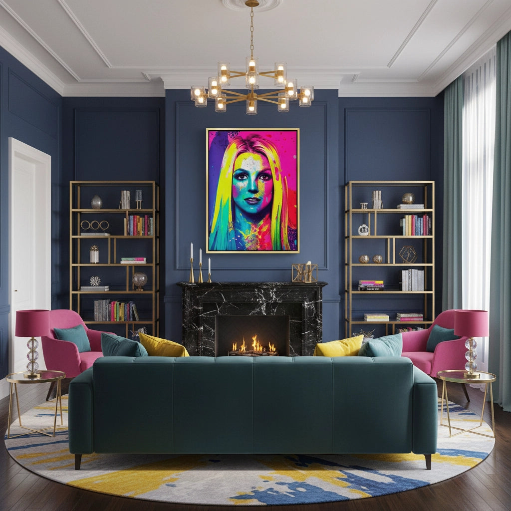 2Britney Spears Pop - Canvas