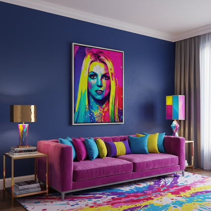 Britney Spears Pop - Canvas