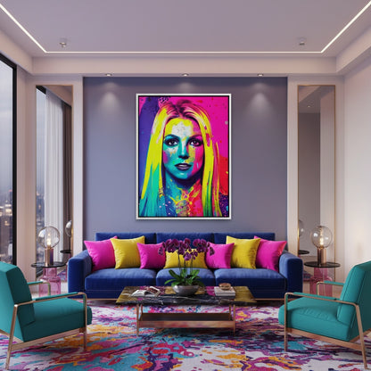 Britney Spears Pop - Canvas