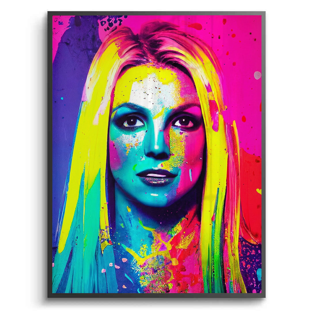 2Britney Spears Pop - Fine Art