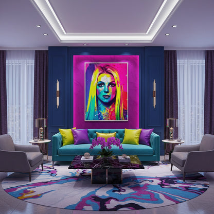 Britney Spears Pop - Fine Art