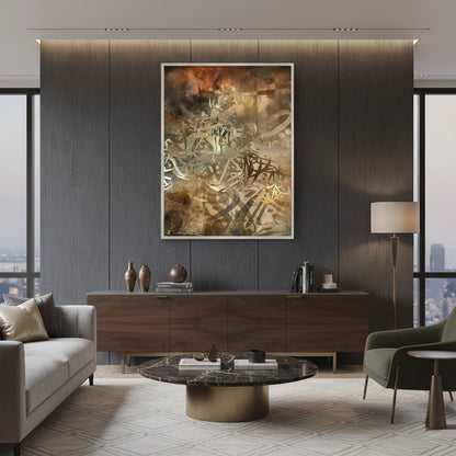 Brushstroke Calligraphy - Fine Art