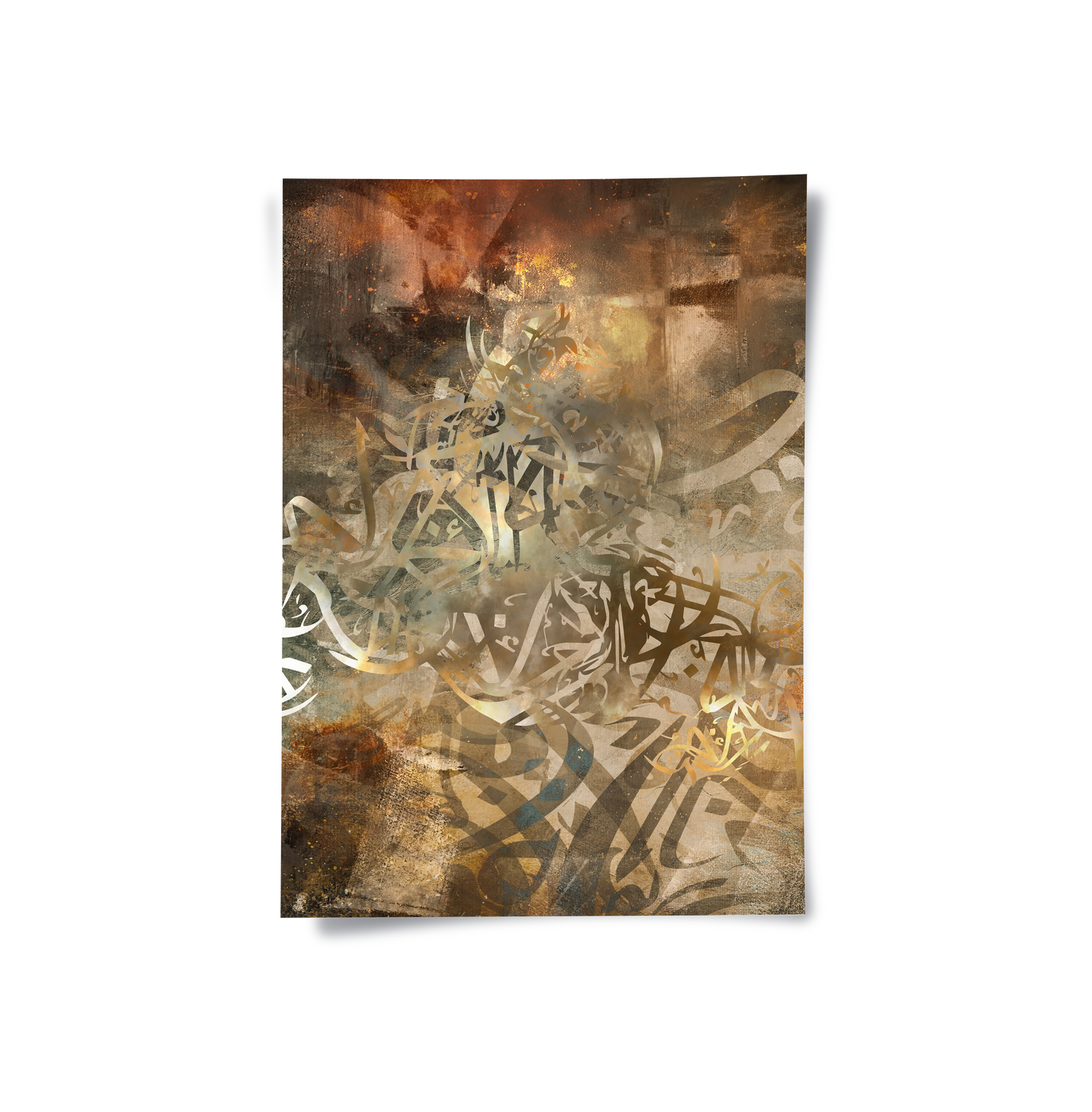 2Brushstroke Calligraphy - Poster