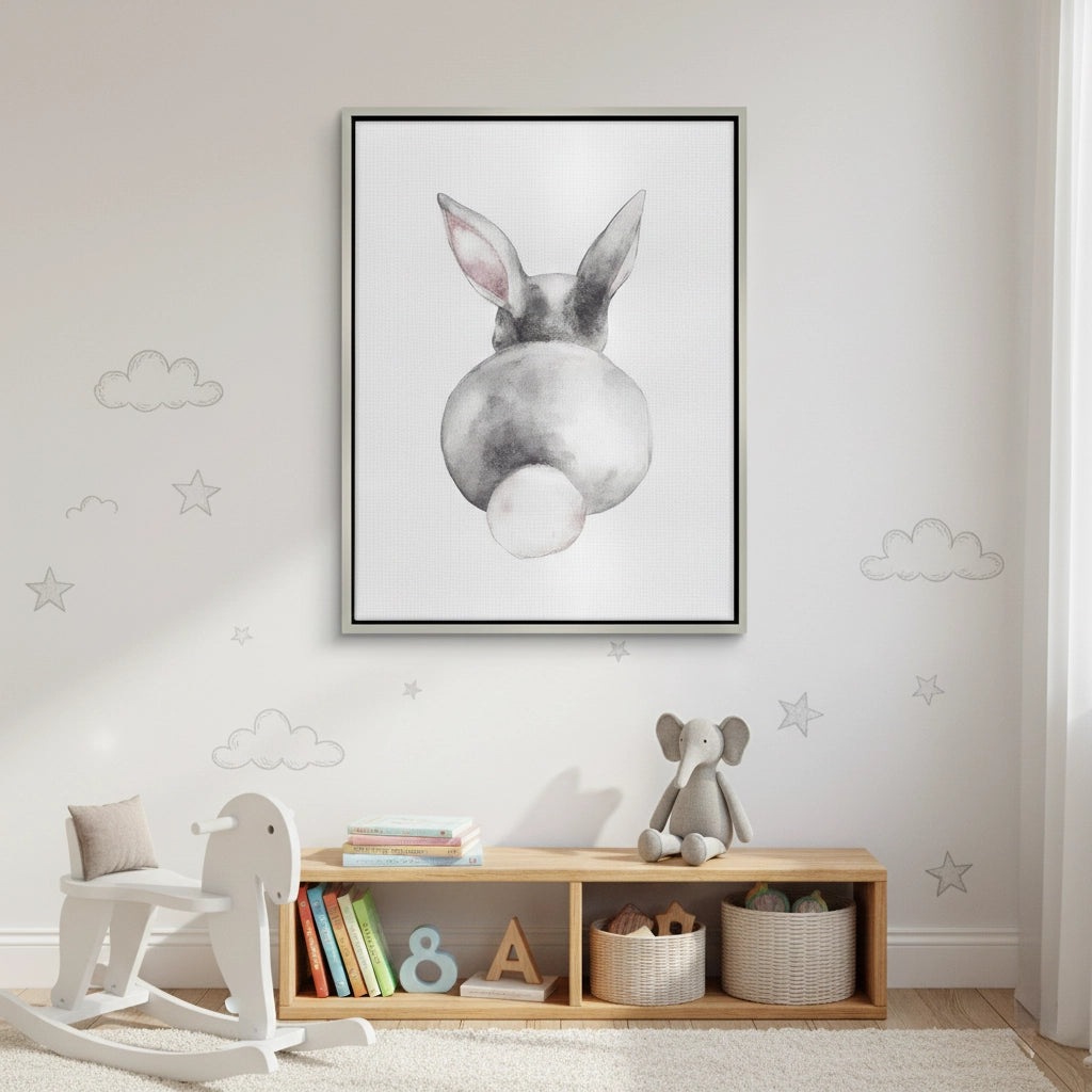 2Bunny But - Canvas