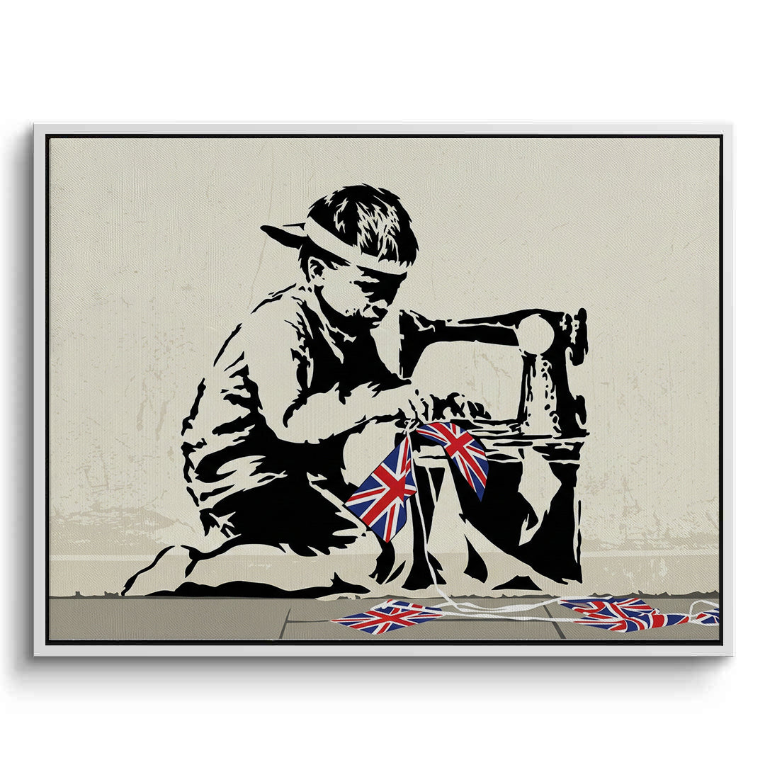 2Bunting Boy - Canvas