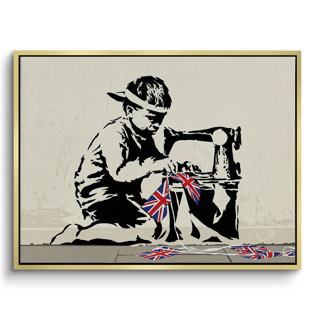 2Bunting Boy - Canvas