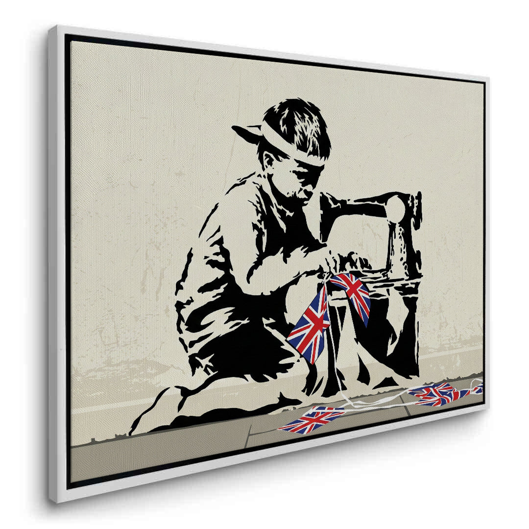 2Bunting Boy - Canvas