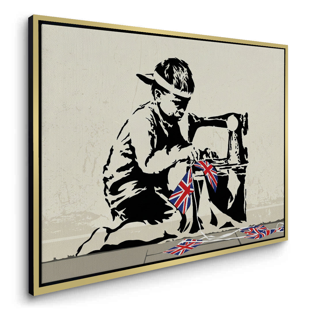 2Bunting Boy - Canvas